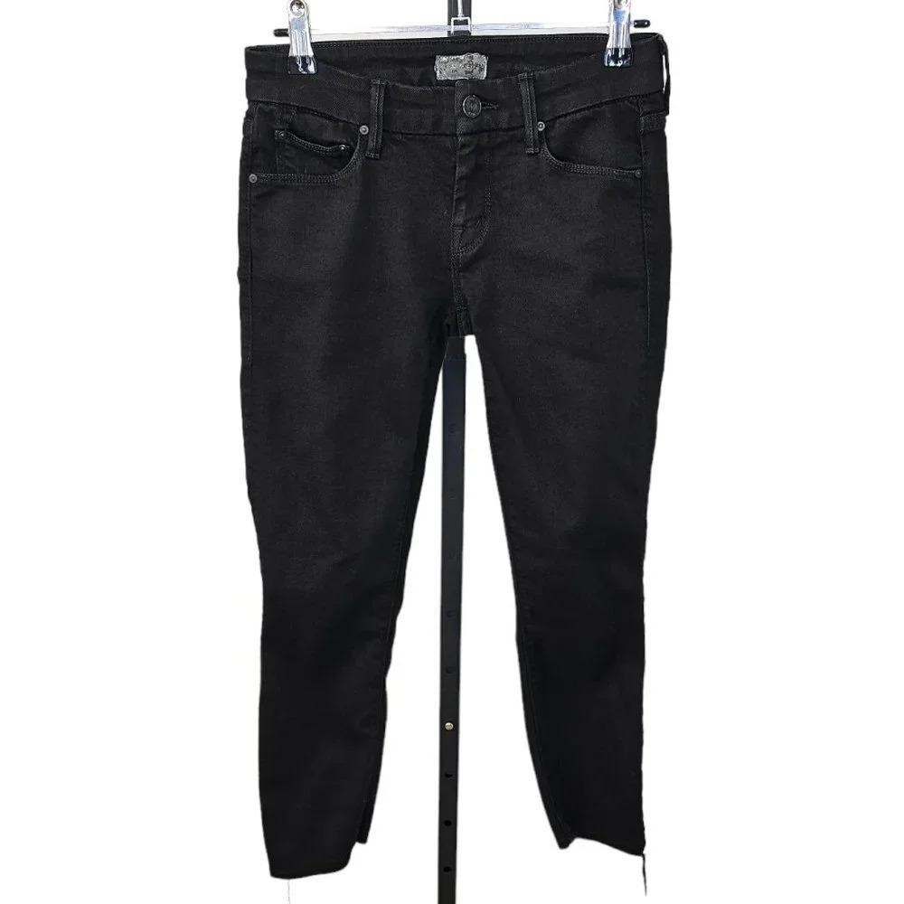 MOTHER The Looker Skinny Jeans  Black Size 24
